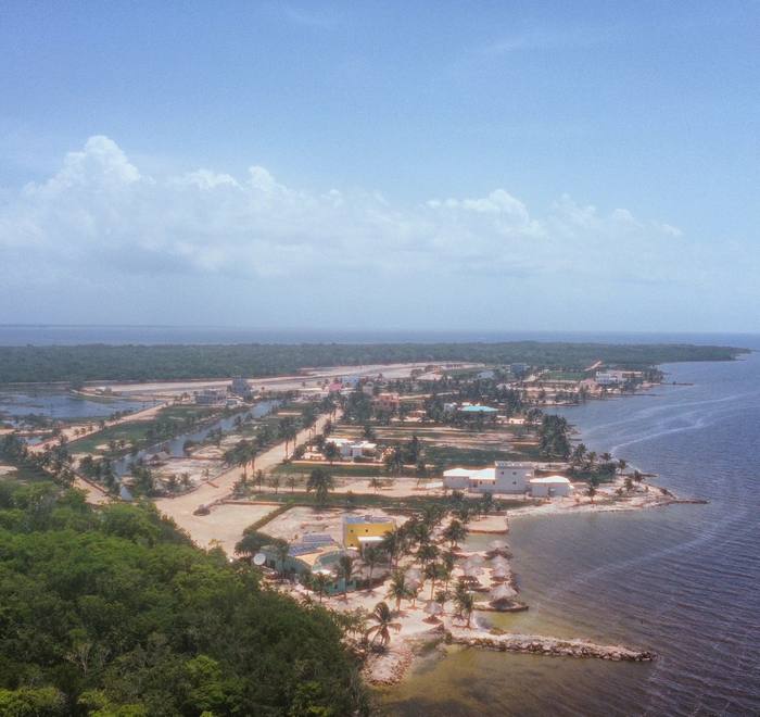 Lowry’s Bight from above