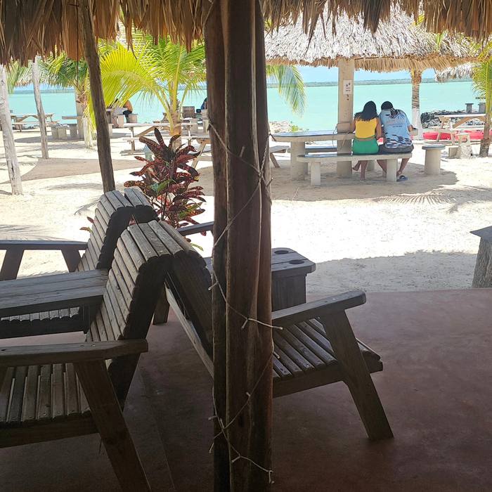 A quiet afternoon on the beach